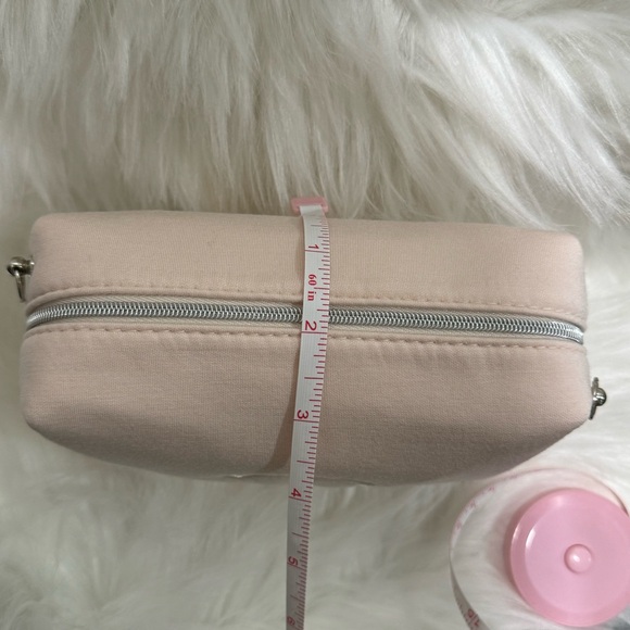 Dior Baby Pink Cosmetic pouch with crossbody chain - Picture 14 of 15